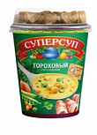 Суперсуп «Гороховый с беконом+гренки» 45 гр